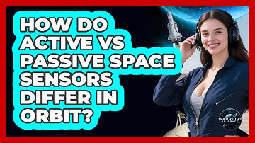 How Do Active Vs Passive Space Sensors Differ In Orbit? - Warriors In Space