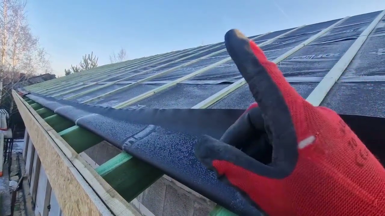 Pogoda nie rozpieszcza -10st montaz orynnowania  struktonit deska czolowa 