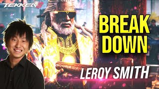 TEKKEN 8 - LEROY SMITH Gameplay Trailer - Reaction \& Breakdown!