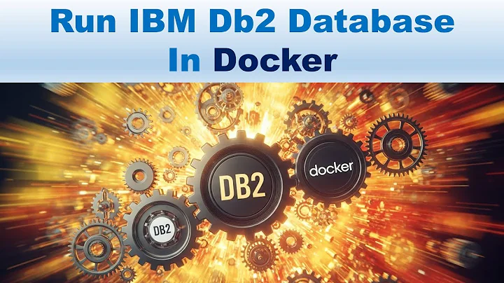 Run Db2 Database on Docker