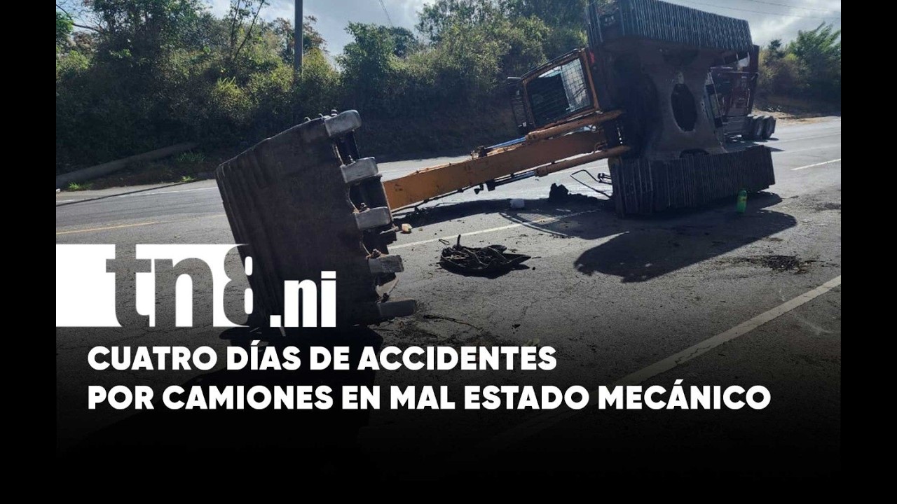 ¿Qué sucede? Camiones generan percances consecutivos en Carretera Sur