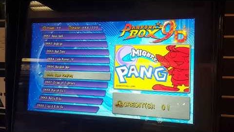 Pandoras box 9 front end