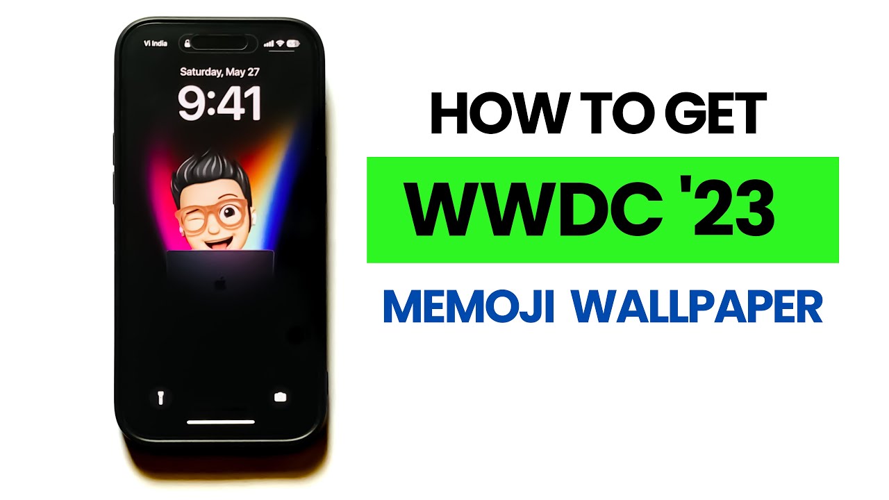 How to make WWDC ’23 Memoji Wallpaper for iPhone It’s about time