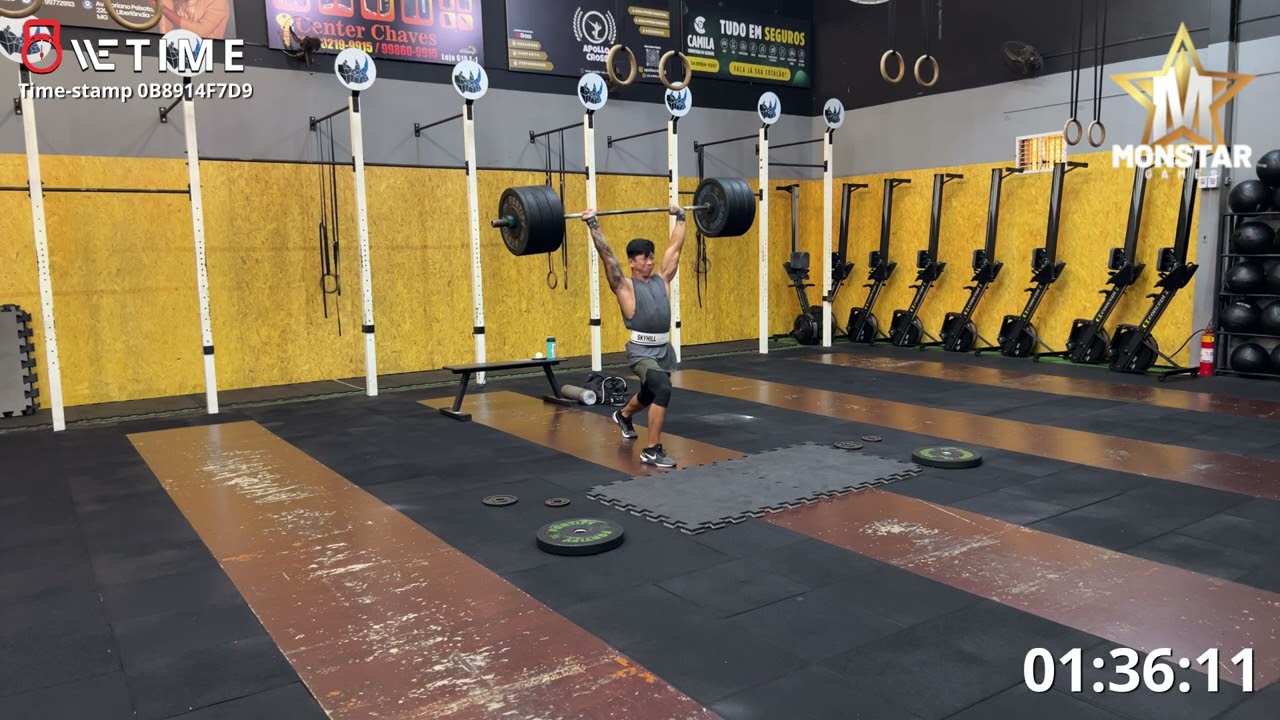 Qualifier Monstar 2026 prova 3 “1-RM”