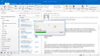 Moving Emails From A PST File To Your Inbox