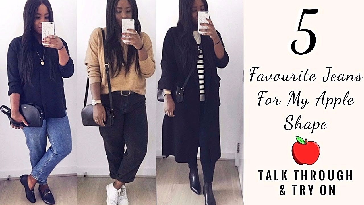 DRESSING FOR MY APPLE SHAPE, 5 FAVOURITE JEANS LOOKBOOK, INSPIRED BY IDA