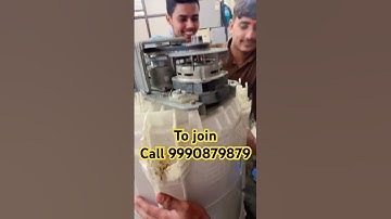 Washing machine mechanical parts assemble karte hue practical class