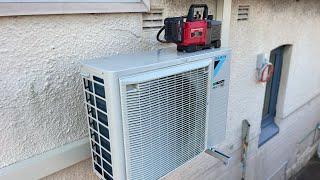 Installing And Commissioning Daikin R32 Ductless Mini Split Air Conditioner