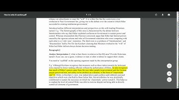 History IA - how to write sec 2 - July 2017