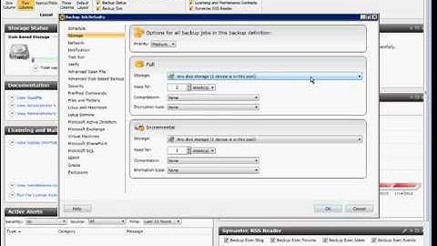 How to change the default backup device in Backup Exec 2012