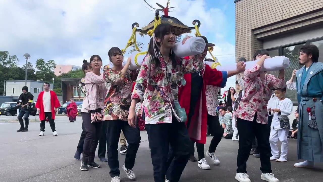 2025 古平町恵比寿神社例大祭　元気プラザ前