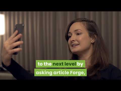 What is Article Forge