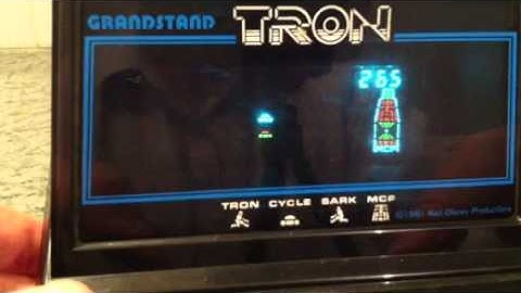 Grandstand Tron Vintage Electronic Gameplay VFD