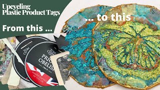 TURNING PLASTIC PRODUCT TAGS INTO BUTTERFLY FOSSILS - Turning trash to treasure