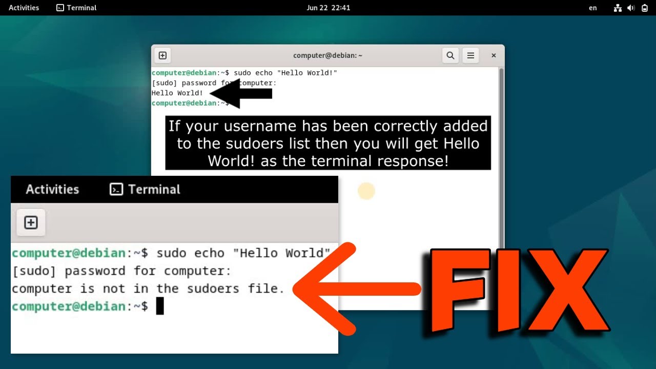 How to fix adduser command not found - YouTube How To Fix Adduser Command Not Found - Youtube