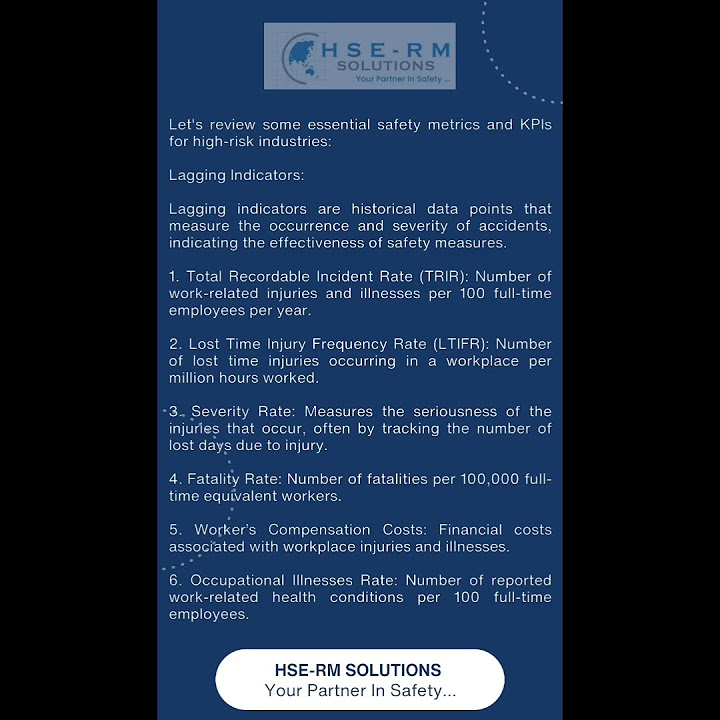 loss-time-injury-frequency-rate-lagging-indicator-youtube