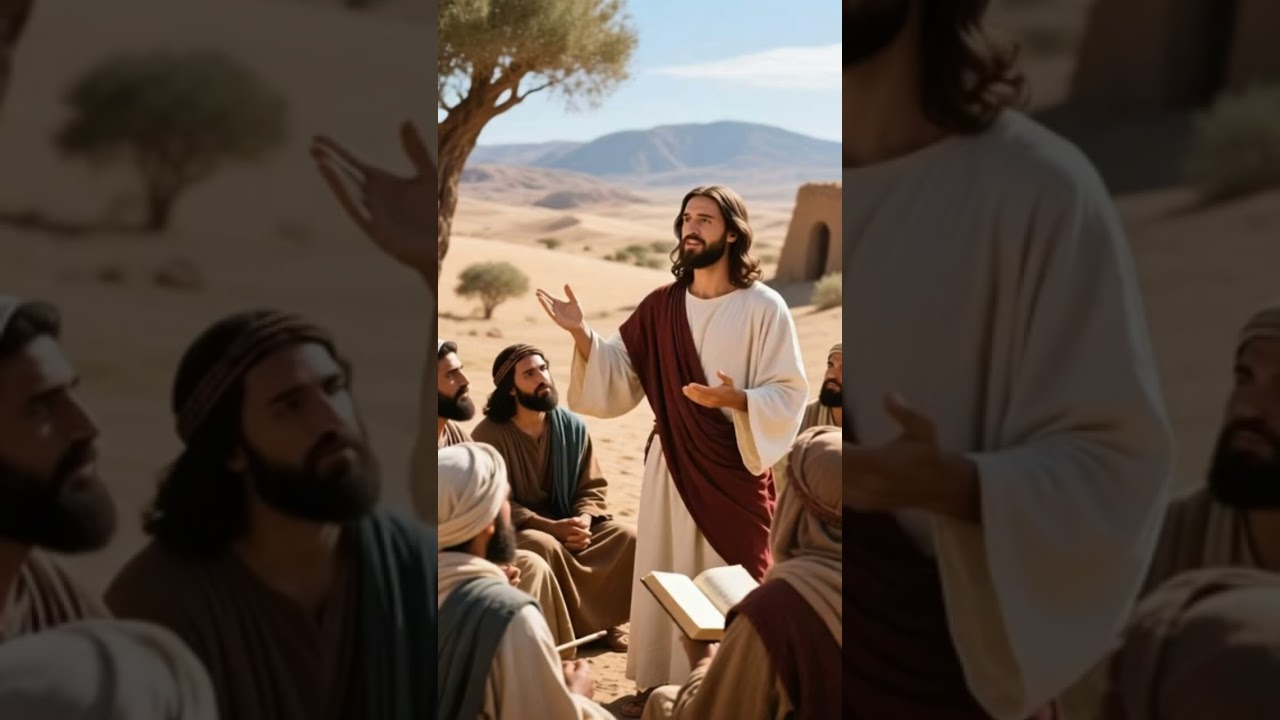 Jesus Preaches the Gospel in the Desert 🌵✝️ Bringing Hope to Nomadic People Seeking God