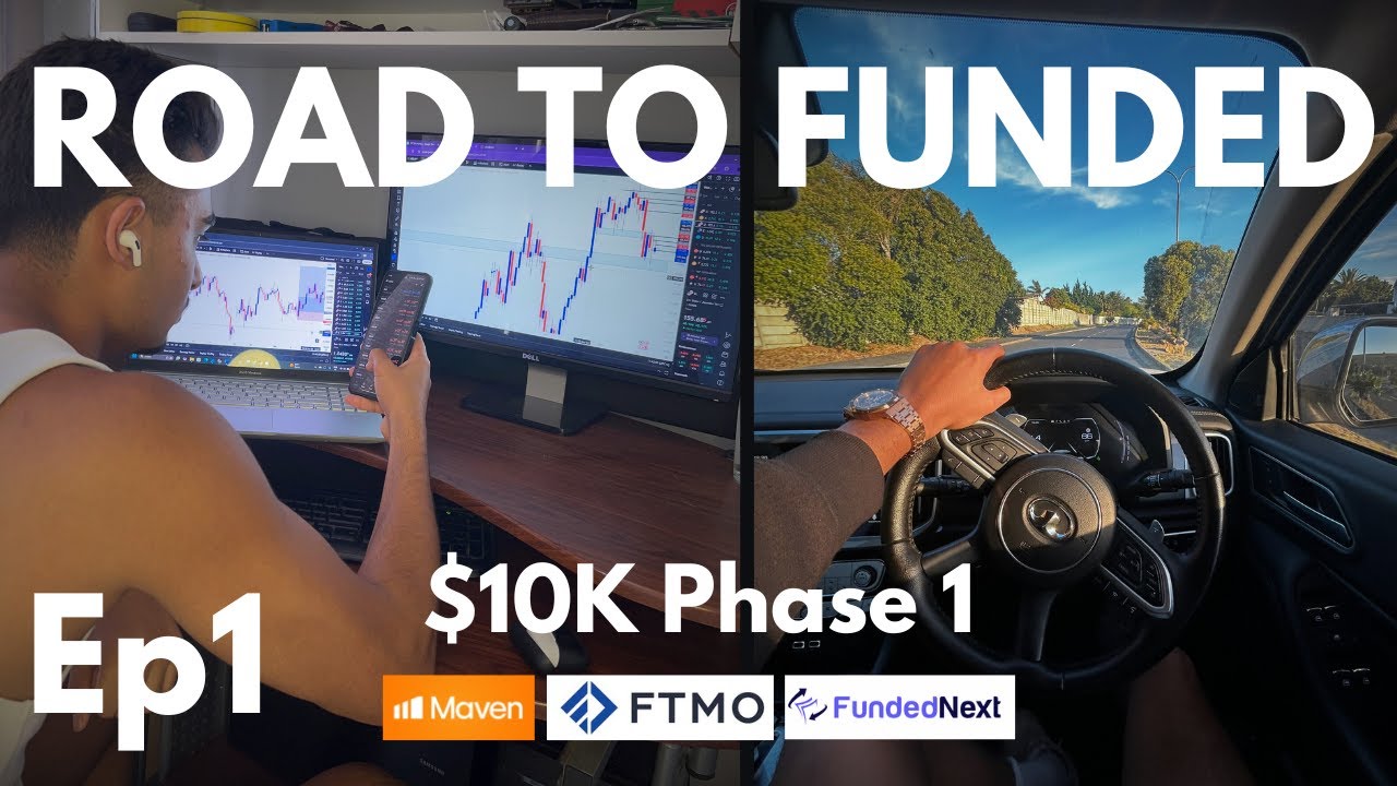 Road To A Funded Trader EP1 | $10k Phase 1 Prop Firm Challenge