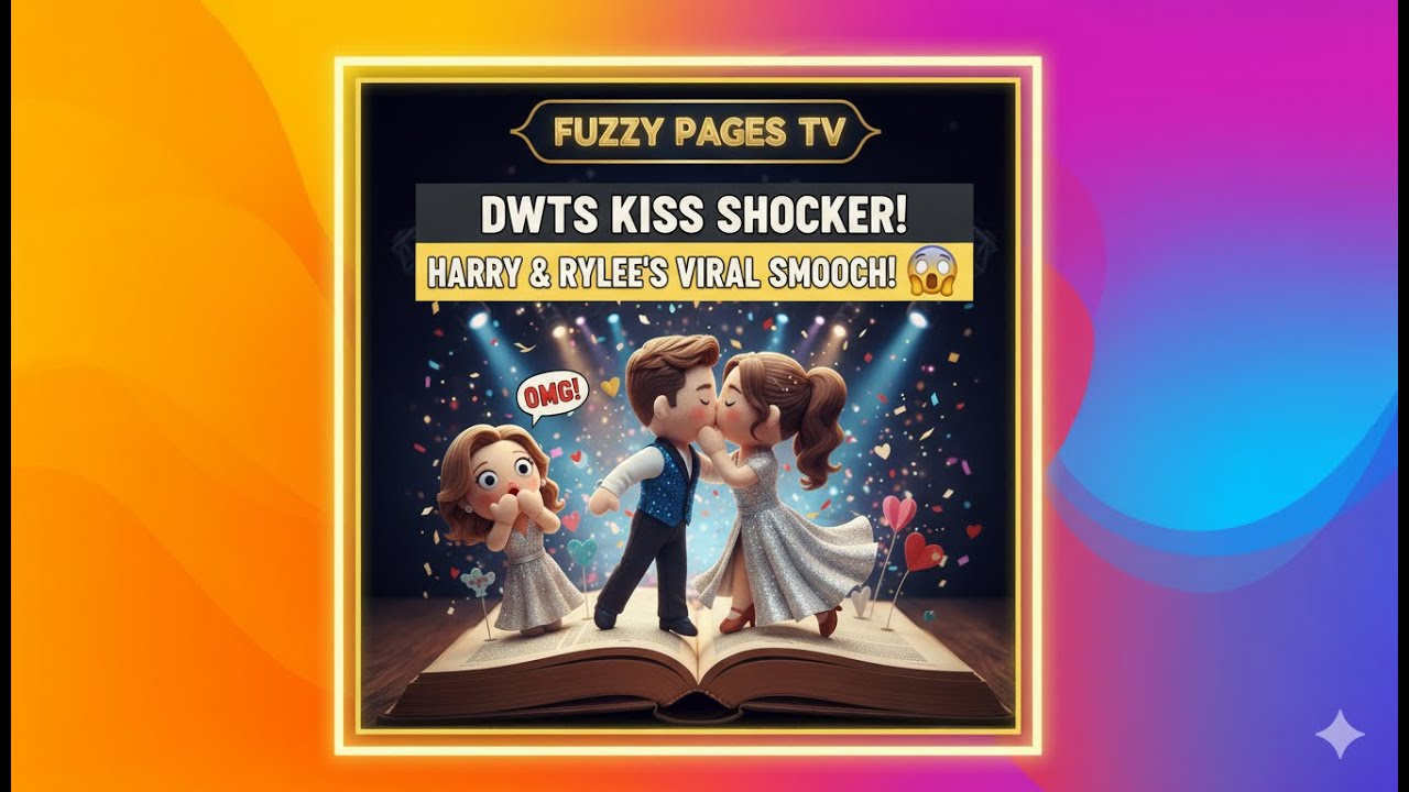 Fuzzy Pages TV: Did They Kiss?! Harry Jowsey & Rylee Arnold's DWTS Moment Julianne Hough Reacts!