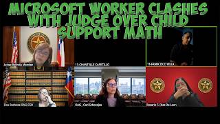 I'm Not Upset! Microsoft Worker CLASHES With Judge Over Child Support Math!