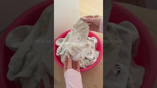 laundry hack for white socks 🧦✨ #shorts #cleantok #cleaninghacks #laundryhack #cleaningtips
