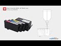 How to refill HP  902XL, 903XL, 904XL, 905XL Color ink cartridges - Auto Convection Refill System