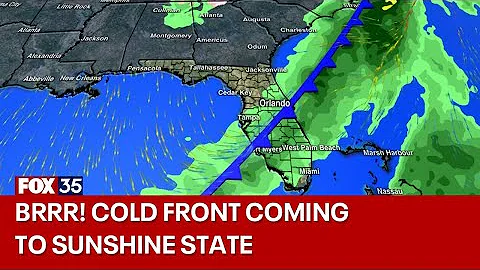 Cold front to bring rain and storms, temperatures ...