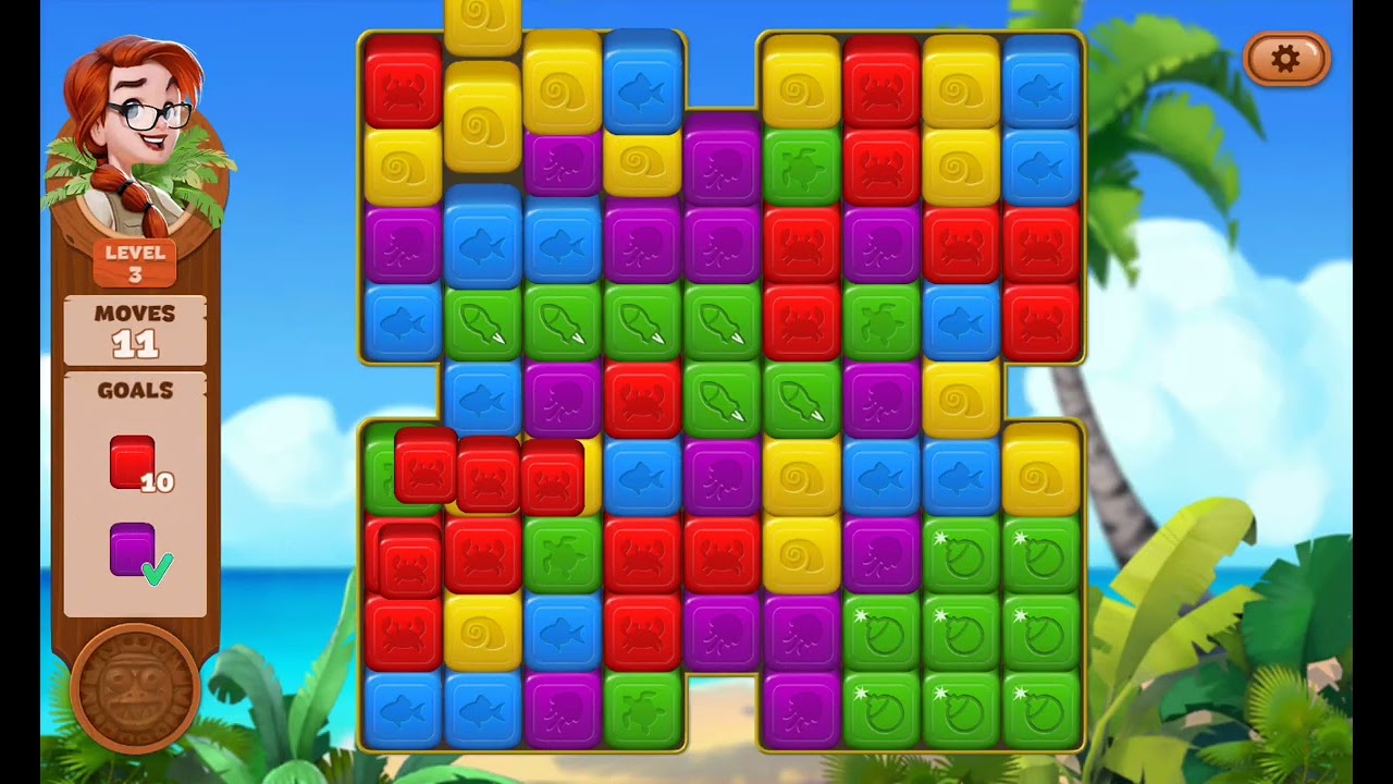 Lost Island: Blast Adventure Gameplay Montage