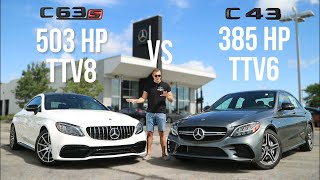 MercedesAMG C63s vs C43  Diminishing Returns