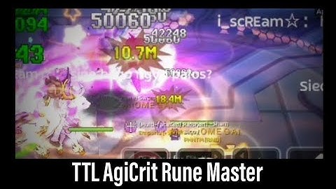 TTL AgiCrit Rune Master raw footage