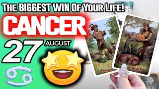 Cancer ♋️# IT’S COMING! 👀The BIGGEST WIN Of Your Life!💰🆙 horoscope for today AUGUST 27 2026 ♋️ tarot screenshot 5