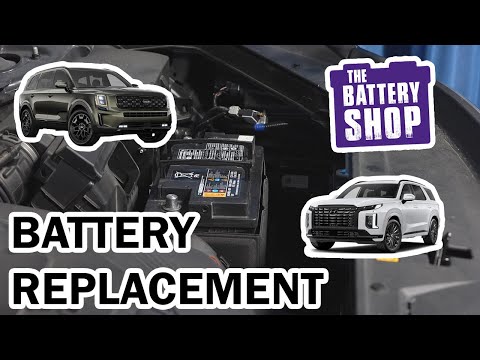Kia Telluride and Hyundai Palisade (2020 – present) – New Battery Install
