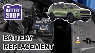 Kia Telluride (2020 - present) - New Battery Install