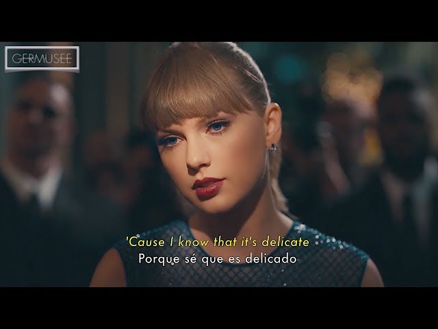 Taylor Swift - Delicate (Subtitulada en Español + English Sub) [Official Video] class=