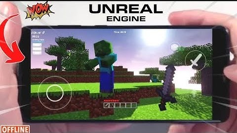 Ultra Realistic Minecraft Unreal Engine version for Android 😍 | | Minecraft Fan Made Version