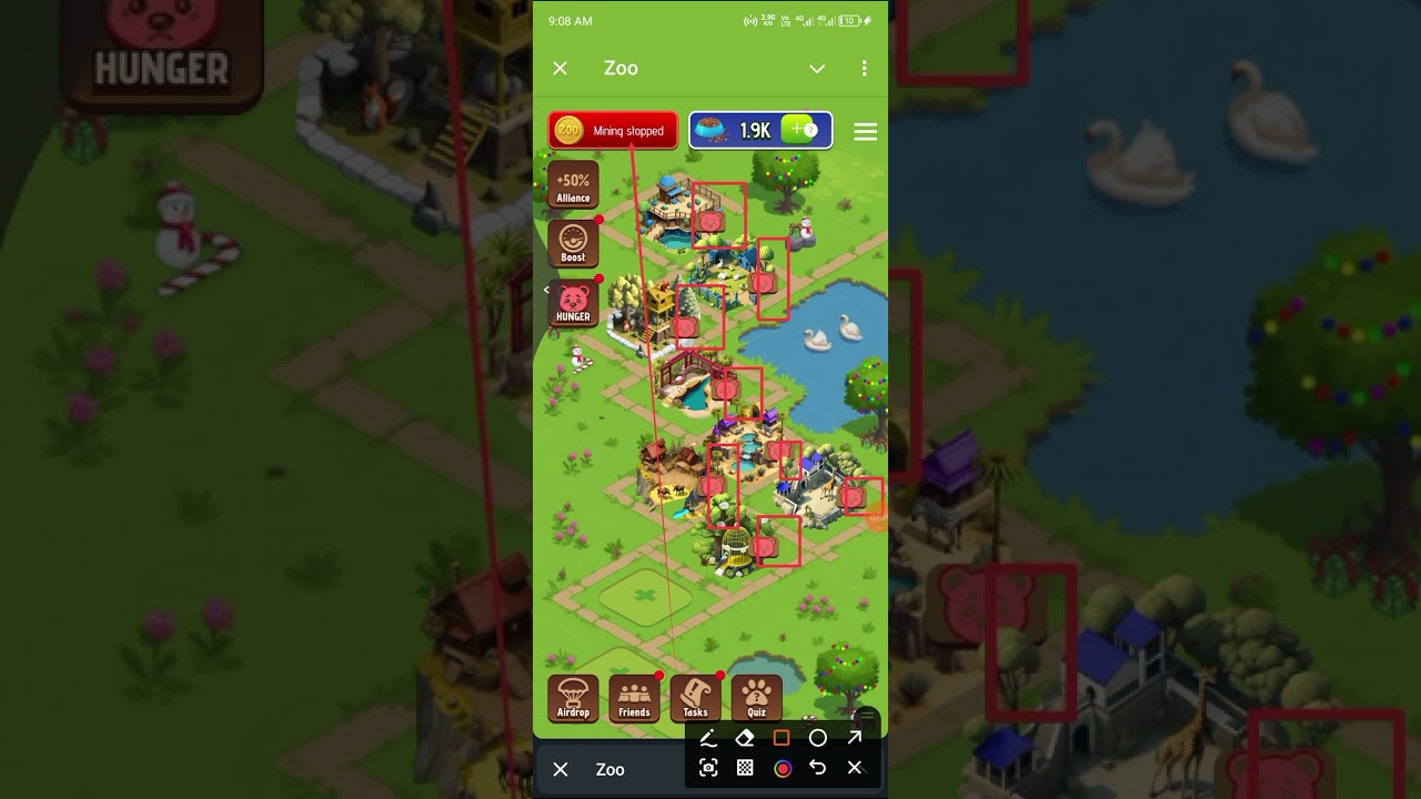 ZOO NEW UPDATE// How to get highest speed mining,Feed Animal,and boost your profits per hour in zoo.