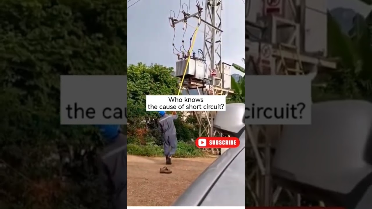 Dangerous high voltage 🤯electrical dead short shorts hazards 
