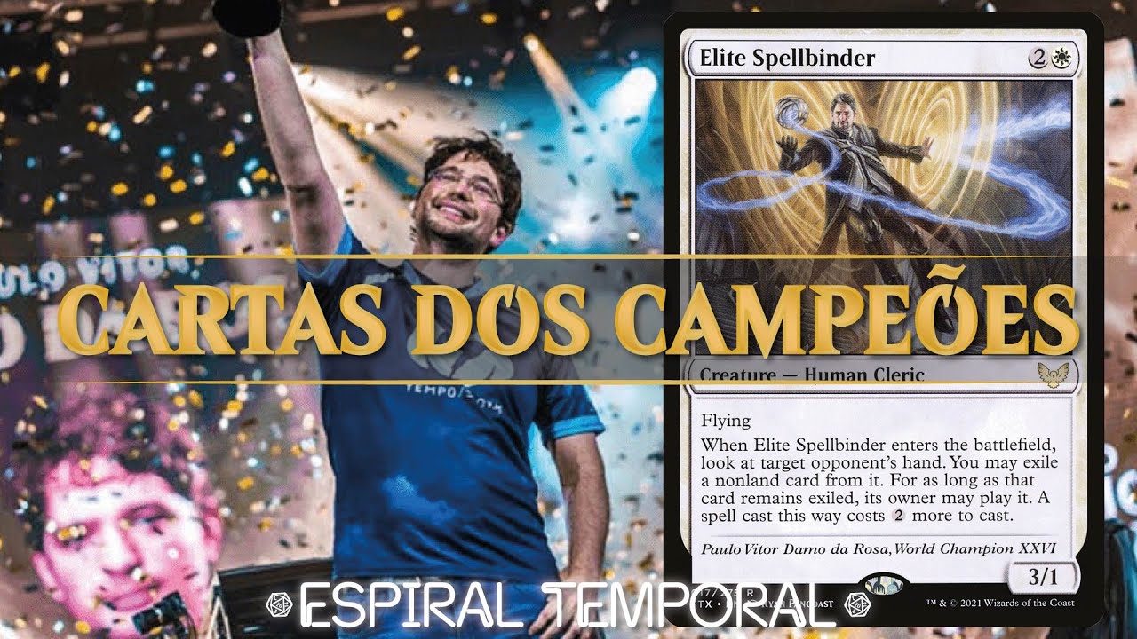 Cartas criadas pelos campees mundias de Magic! | ESPIRAL TEMPORAL 18