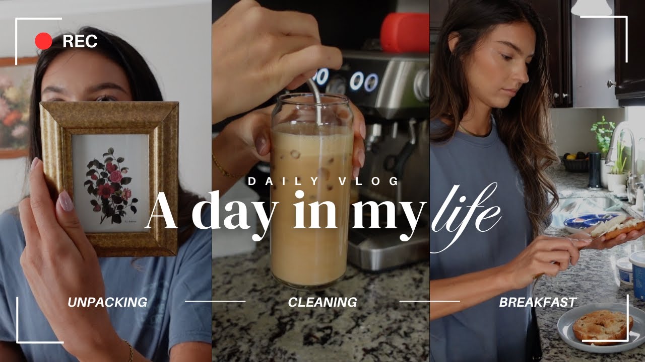 My Life Clean Set A Day in My Life | Clean With Me + Unpacking - YouTube