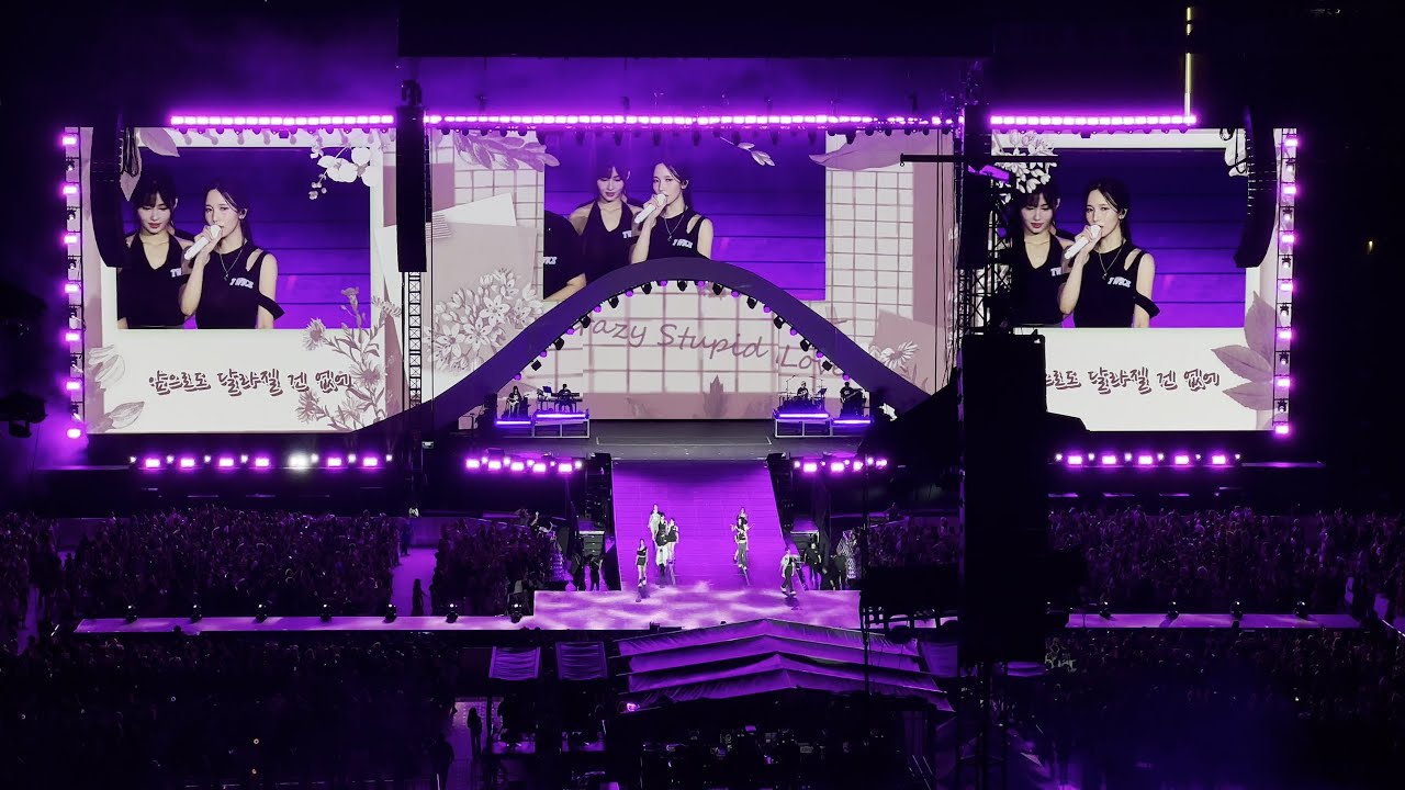 TWICE | WHEN WE WERE KIDS + CRAZY STUPID LOVE + FAN VIDEO | ATLANTA | 230709 | 4K HDR