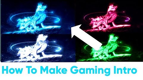 How To Make Gaming Intro || Wolf Intro ||TUTORIAL?