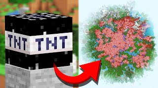 We made the STRONGEST TNT in Minecraft (Comments to Crafting)