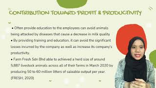 ADS503 KNOWLEDGE MANAGEMENT GROUP 6: A CASE STUDY OF FARM FRESH SDN. BHD.