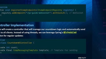 How to Send Real-Time Data from Server to Clients Using Spring WebSocket