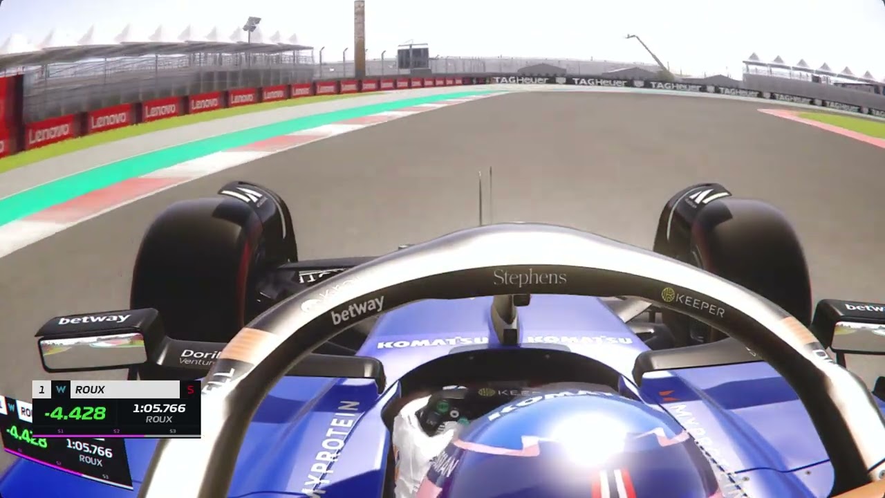 F1 2025 Alex Albon COTA Lap | Assetto Corsa