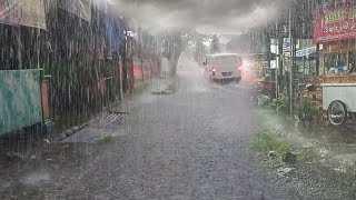 Heavy rain, thunderstorm in my village, sleep earlier due to the sound of heavy rain village vlog by village rain vlog 6,148 views 1 month ago 3 hours, 21 minutes