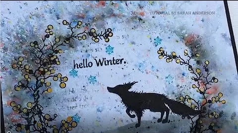 Hello Winter by Sarah Anderson - A Lavinia Stamps ...