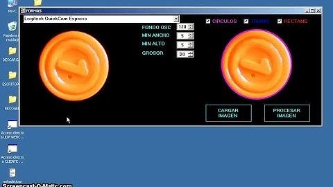 Reconocimiento de Formas(Circulo,Triangulos y Cuadrilateros) con Visual Basic .NET. Aforge