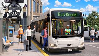 Bus Bound – Der neue realistische Bus-Simulator 2026 | Lenkrad-Gameplay screenshot 4