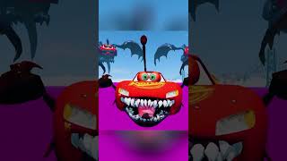 CRAZY Monster Car Eats Lightning McQueen! | Coffin Dance Cover